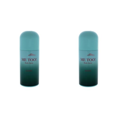 Milton-Lloyd Me Too - Fragrance for Men - 150 ml Body Spray (Pack of 2)