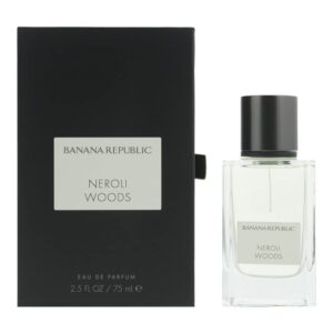 BANANA REPUBLIC Unisex Fragrance For Her and For Him Neroli Woods Eau De Parfum (EDP), 75ml Spray 1 Count (Pack of 1)