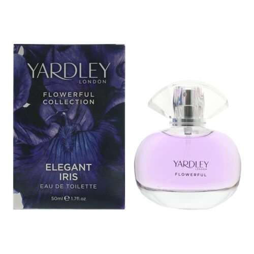 Yardley London Elegant Iris EDT/ Eau de Toilette Perfume Fragrance for her 50ml, Pack of 1