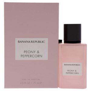 BANANA REPUBLIC Perfume for Women Peony and Peppercorn Eau De Parfum (EDP), 75 ml Spray, (Pack of 1)