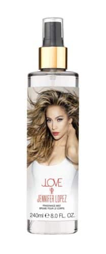 Jennifer Lopez JLove Body Spray, 240ml Fine Fragrance from an Approved Stockist