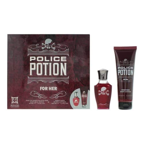 Police Potion For Her Piece Gift Set: Eau de Parfum 30ml - Body Lotion 100ml