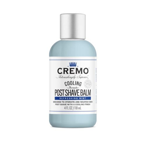 CREMO - Cooling Post Shave Balm For Men - Refreshing Mint Formula - 118ml - Fights Razor Burns