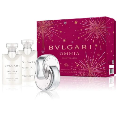 Bvlgari Omnia Amethyste by Bvlgari for Women - 3 Pc Gift Set 1.35oz EDT Spray, 2 x 1.35oz Body Lotion