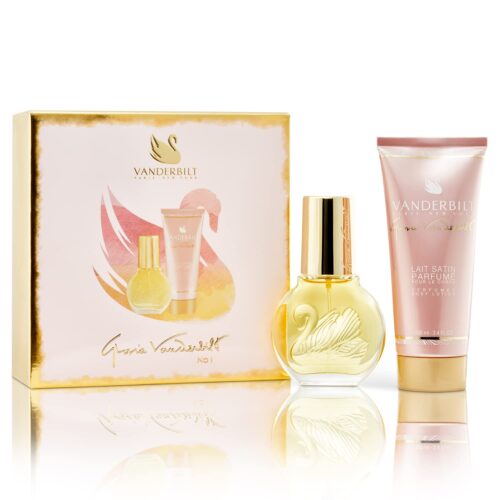 Gloria Vanderbilt No.1 Giftset Eau de Toilette Spray Perfume for Women, 30 ml + Body Lotion 100 ml