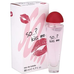 So...? Kiss Me Womens Eau de Toilette, Perfume for Women 50ml