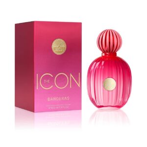 Banderas - The Icon Woman Eau De Perfume For Women - Long Lasting - Elegant, Sophisticated And Sensual Scent - Vanilla, Floral, And Fruity Notes - Ideal For Special Events - 100 ml