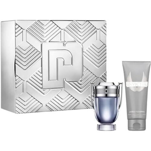 Paco Rabanne Invictus Set 2Pc - 100ML EDT SPRAY & 100ML SHAMPOO