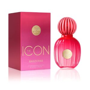 Banderas - The Icon Woman Eau De Perfume For Women - Long Lasting - Elegant, Sophisticated And Sensual Scent - Vanilla, Floral, And Fruity Notes - Ideal For Special Events - 50 ml