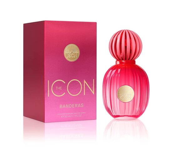 Banderas - The Icon Woman Eau De Perfume For Women - Long Lasting - Elegant, Sophisticated And Sensual Scent - Vanilla, Floral, And Fruity Notes - Ideal For Special Events - 50 ml