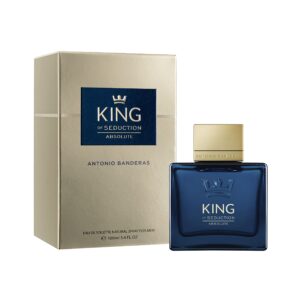 Banderas Perfumes - King of Seduction Absolute - Eau de Toilette for Men - Long Lasting - Fresh, Masculine and Elegant Fragance - Woody and Moss Notes - Ideal for Day Wear - 100 ml