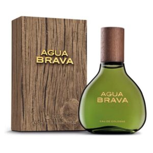 Agua Brava Eau De Cologne For Men - Long Lasting - Marine, Sporty, Fresh, Classic And Elegant Scent - Wood, Citrus, Spicy And Musk Notes - Ideal For Day Wear - 50Ml