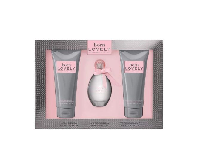 Sarah Jessica Parker Born Lovely EDP 100ml, Body Lotion 200ml & Shower Gel 200ml