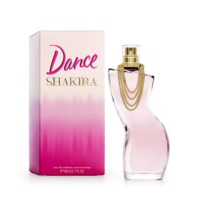 Shakira Perfumes - Dance by Shakira for Women - Long Lasting - Femenine, Charming and Modern Perfume - Fruity Floral Notes - Ideal for Day Wear - 80 ml