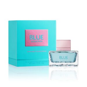 Banderas Perfumes - Blue Seduction Woman - Eau de Toilette for Women - Long Lasting - Fresh, Casual and Femenine Fragance - Floral Aquatic Notes - Ideal for Day Wear - 50 ml