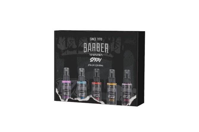 BARBER MARMARA Grafitti Mix Mini Eau de Cologne Spray - 5x 50ml