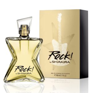 Shakira Perfumes - Rock by Shakira for Women - Long Lasting - Fresh, Femenine and Dynamic Fragance - Floral and Fruity Notes - Ideal for Day Wear - 80 ml