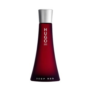 HUGO Deep Red - Eau de Parfum for Her - Ambery Fragrance With Notes Of Clementine, Freesia, Sandalwood - Medium Longevity - 50ml