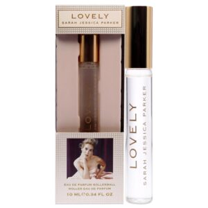 Lovely By SJP Rollerball For Women-Classically Charming, Ultra-Glamorous Scent-Silky White Amber Fragrance With Powdery, Intimate Notes-Citrus, Lavender, And Musk 10 ml