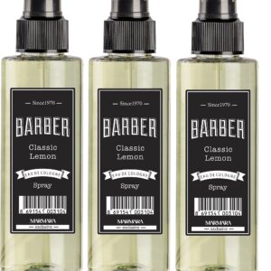 BARBER MARMARA Limon Kolonya 80¬  3x150ml Pump-spray | Eau de Cologne | After Shave