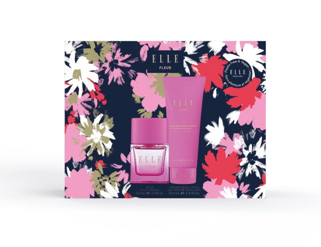 ELLE Fleur Women's Eau de Parfum and Lotion Gift Set