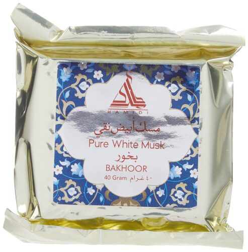 HAMIDI Bakhoor Pure White Musk, 40gm