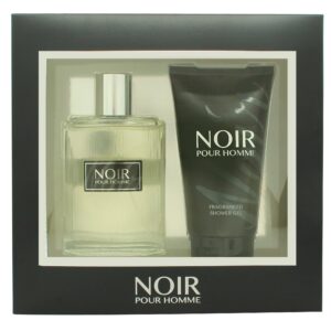 Prism Noir Pour Homme 2 Piece Gift Set: Eau De Toilette 100ml & Shower Gel 150ml