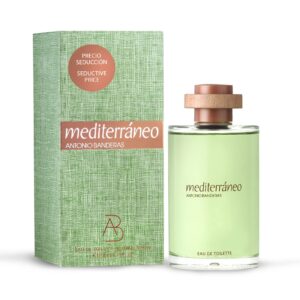 Banderas Perfume - Mediterr °neo, Eau de Toilette for Men - Fresh, Energetic and Bright Fragance - Green Citrus and Bergamot Notes - Ideal for Day Wear - 200 ml