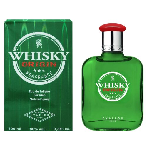 WHISKY ORIGIN  Ģ Eau de Toilette 100 ml  Ģ Men perfume  Ģ Natural Spray  Ģ EVAFLORPARIS