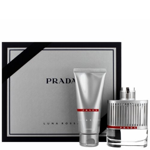 Prada Luna Rossa Eau de Toilette and Shower Gel Gift Set For Him, 100 ml