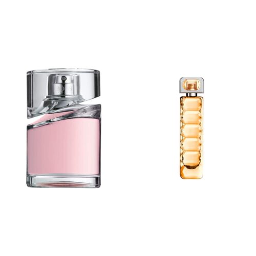 Hugo Boss Femme Eau de Parfum for Women 75 ml & Boss Woman Eau de Toilette, 75 ml