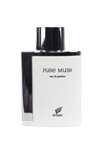 Afnan Pure Musk eau de Parfum (EDP) Woody Musky Perfume Spray 100ml - Unisex Perfume- Warmth of Seduction (Packing May Vary)