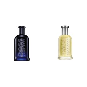 BOSS Bottled Eau de Toilette 200ml Aftershave for Men & BOSS Bottled Night Eau de Toilette, 200ml