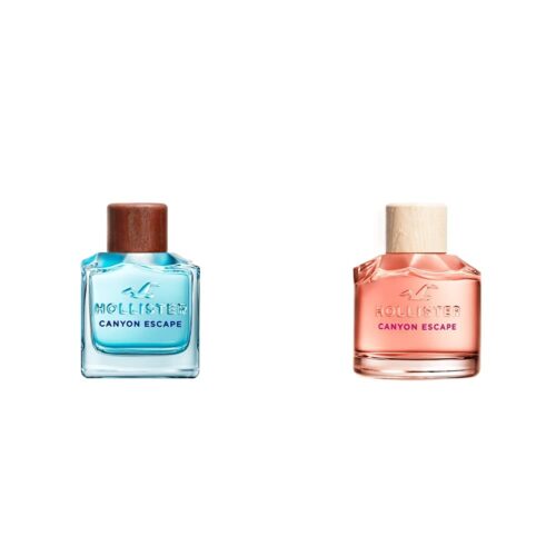 Hollister Canyon Escape for Him Eau de Toilette, 100ml & Canyon Escape for Her Eau de Parfum, 100ml