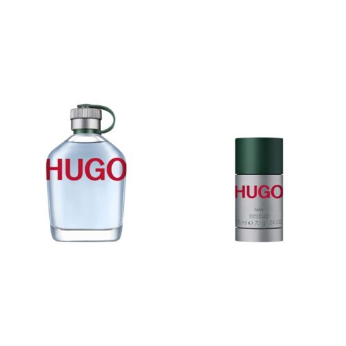 HUGO Man Eau de Toilette 200ml & HUGO Man Deodorant Stick 75ml