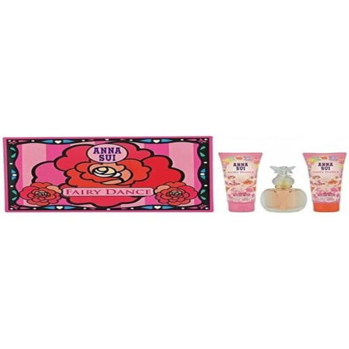 Anna Sui Fairy Dance Secret Wish Gift Set 50ml Spray + 90ml Body Lotion + 90ml Shower Gel