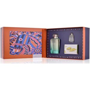 Hermes Jardin Sur Le Nil Set: Spray 100ml, 7.5ml & Soap 50g