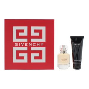 Givenchy L'interdit 2 Piece Gift Set: Eau De Toilette 50ml - Body Lotion 75ml, White