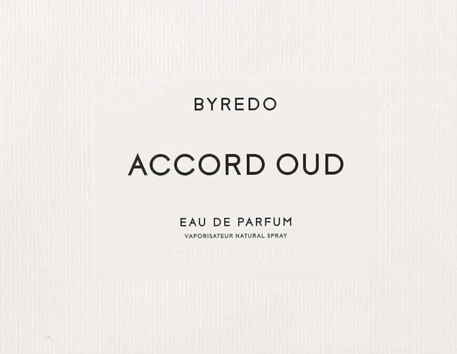 Byredo Accord Oud Eau De Parfum 100 ml/100 ml