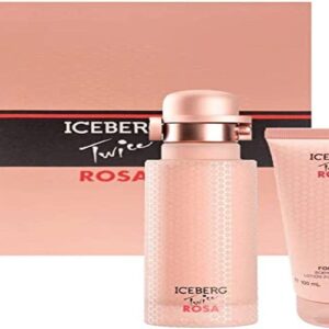 Iceberg Twice Rosa Giftset: Eau de Toilette 125ml & Body Lotion 100ml