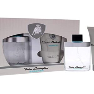 Essenza by Tonino Lamborghini for Men - 2 Pc GiftSet 2.5oz Spray, 5oz After Shave Balm