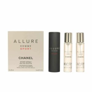 Chanel Allure homme sport Eau De Toilette spray, 3 x 20 ml