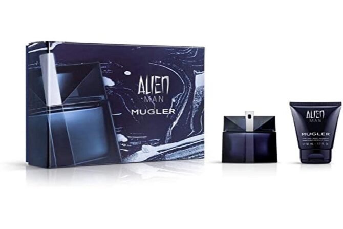 Thierry Mugler ALIEN MAN 50 ML + HAIR AND BODY SHAMPOO 50 ML SET REGALO