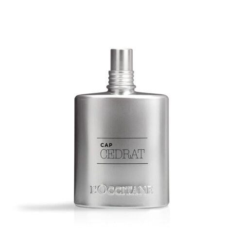 L'Occitane Cap Cedrat Eau de Toilette for Men, Woody & Masculine Fragrance, 75 ml