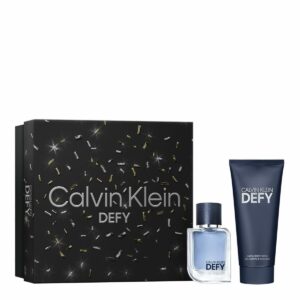 Calvin Klein Men's 2-Piece Defy Giftset including an Eau De Toilette 50ml and Shower Gel 100ml