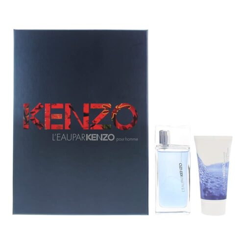 Kenzo L'eau Par Kenzo Pour Homme 2 Piece Gift Set: Eau De Toilette 50ml - Body Shampoo 50ml