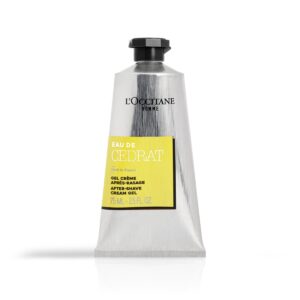 L'OCCITANE Homme Eau de Cedrat After Shave Balm 75ml | Citrus Scent | Vegan & 98% Readily Biodegradable | Luxury & Clean Men's Beauty Grooming for All Skin Types