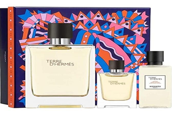 HERMES TERRE SET: SPRAY 100ML + SPRAY 12.5ML + AS BALM 40ML