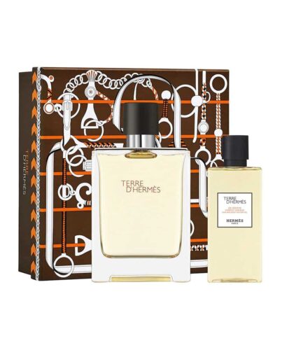 Hermes - Terre d'Hermes 100 ml + Shower Gel 80 ml - Giftset, Black