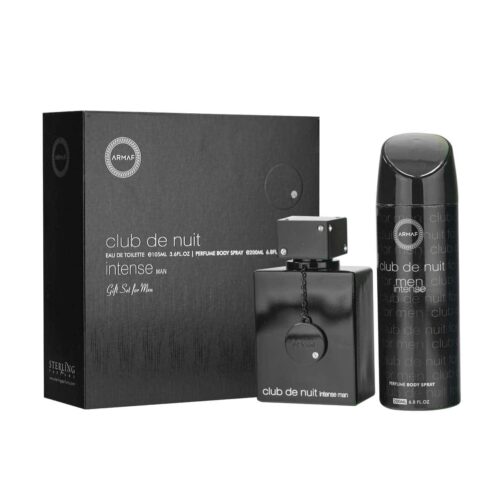 ARMAF Club De Nuit Intense Man Two Piece Giftset, black